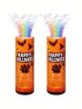 JOYIN 2 PCS Halloween Light Up Bubble Machine Toys, Glowing Automatic Bubble Blower Maker with Light for Kids Outdoor Toys, LED Bubble Blower Wand, Halloween Party Favors, Wedding, Birthday Gift Toy