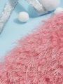 PETSIN Plush Pink Warm Knit T-shirt