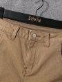 SHEIN Boys' Cargo Denim Shorts