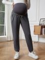 SHEIN Maternity Adjustable Waist Long Pants