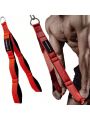 Six Hole Triceps Rope Cable Attachment Handle, With Larger Range Of Motion And Six Hole Tricep Pull Down Cable Attachment, For Exercises Such As Push Down, Sit-up, Face Pull, Etc. In Professional Gym