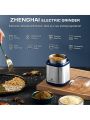 ZHENGHAI Electric Herb Grinder 200w Spice Grinder Compact Size, Easy On/Off, Fast Grinding for Flower Buds Dry Spices Herbs, with Pollen Catcher and Cleaning Brush
