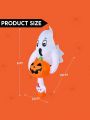 Joiedomi 6 FT Halloween Inflatable Ghost Broke Out from Window with Built-in LED, Blow Up Flying Ghost with Pumpkin for Halloween Window Decor, Halloween Outdoor, Yard, Garden, Lawn Party Decoration