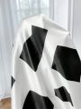SHEIN Privé Plus Size Women'S Printed Sling Design Cami Dress