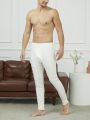 Men'S Solid Color Warm Thermal Underwear Bottoms