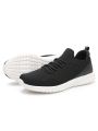 Womens Walking Tennis Shoes - Slip On Memory Foam Lightweight Casual Sneakers for Gym Travel Work