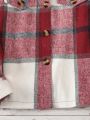 Girls' Checked Jacket With Flap Details