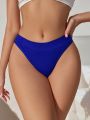 Women's Single Solid Color Comfortable Triangle Panties
