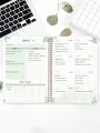 Weekly Goals Schedule Planner Checklist Notebook Organizers Habit Tracker,Perfect for School, Office, Student