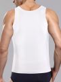 Men's Slimming Compression Tank Top Shirt With Round Neck