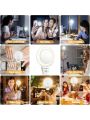 1PC Ring Light, LED Adjustable Brightness Clip on Light for Phone, 3 Light Mode Selfie Light Rechargeable Large Capacity Battery Portable , iPad, Laptop, for Makeup, Photography, Vlog,