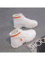 Autumn Winter High-top Motorcyle Boots Fashionable All-match Women's Sports Shoes