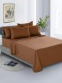 LDC LUX DECOR COLLECTION Bed Sheets - Brushed Microfiber Sheets -Upto 16 Inches Deep Pocket Bedding Sheets & Pillowcases | Lightweight Sheets