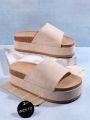 Plus Size Thick Bottom Flat Shoes