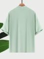 Manfinity Men's Loose Fit Drop Shoulder Short Sleeve Shirt