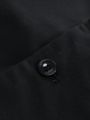Manfinity Mode 1pc Button-front Suit Vest