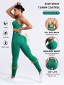 Yoga Basic High Elastic Seamless Women's Sports Suit