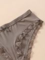 Women'S Splicing Lace Triangle Panties (Pack Of 3)