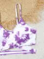 Teen Girls' Tie Dye Bikini Set (3 Pieces)