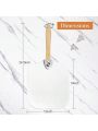 Foldable Metal Pizza Peel 12 x 14 Inch, Aluminum Pizza Paddle with Durable Wooden Handle
