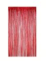 1pc Solid Color Party Tassel Curtain