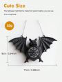 1pc Halloween Sparkling Bat Decoration Light, Multicolored Led Twinkle String Light For Festival Party Decoration