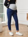 SHEIN Maternity Support Belly High Waist Jeans