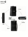 Rfid Theft-proof Multi-functional Trifold Women's Long Wallet