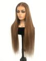 Glueless HD Lace straight Highlight 6x4 lace Closure wigs Extra Long Silky Wear GO Beginner Friendly