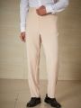Men's Plus Size Solid Color Suit Pants
