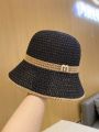 1pc Extra Large Head Circumference Wide Brim Sun Hat, Fisherman Hat