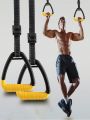 2pcs Pull-up Rings Set For Home Gymnastics Training