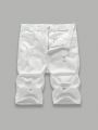Teenage Boys' New Casual Fashion Distressed Washed Denim Shorts