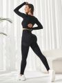 Yoga Basic Seamless High-Elastic Sports Suit