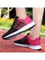 2023 New Plus Size Women's Sports Shoes, Casual & Stylish Knitted Upper Breathable Soft Bottom Running Shoe For Autumn