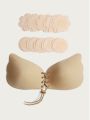 1pack Lace-up Adhesive Breast Tape & 10pairs Nipple Cover