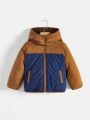 Boys' Comfortable And Warm Fleece Jacket With Two-sided Wear Design