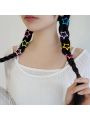 20pcs (random Color) Colorful Star Shaped Y2k Sweet & Cool Style Hair Clips For Girls