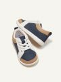 Cozy Cub Fashionable Color Blocking Comfortable Casual Sneakers For Boys And Girls