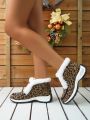 2023 New Style Korean Winter Short Boots For Women With Non-slip Sole And Warm Plush Lining, Suitable For Students
