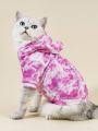 PETSIN Petsin Pink Tie Dye Printed Pet Sweatshirt, 1pc