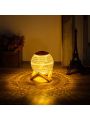 1pc Crystal Ball Humidifier With Multiple Color Lights
