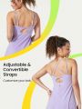 GLOWMODE SoftFlux Backless Exercise Dress