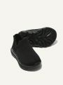 Cozy Cub Baby Shoes Pure Color Soft Lightweight Breathable Elastic Sneakers, Easy To Wear And Suitable For Baby'S Foot Type