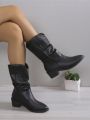 Women's Casual Fashionable Short Boots For Riding