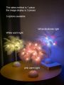 1pc Feather Shaped Night Light Powered By 3 Aaa Batteries (not Included) With Multiple Color Options For Room Decor, Bedroom Decoration, Creative Feather Mini Night Lamp