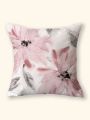 Floral Print Cushion Cover Without Filler