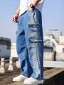 Manfinity EMRG Men's Flip Pocket Straight Leg Jeans