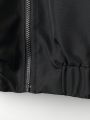 Manfinity Hypemode Men's Casual Color Block Zipper Front Jacket