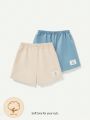 Cozy Cub Baby Boys' Decorative Plaid Casual Shorts 2pcs/Set